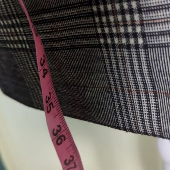 APT. 9 Women's Dress sleeveless plaid black and white size petite large - Picture 4 of 6